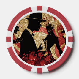 Abstracte Jazz Serenade Poker Chips