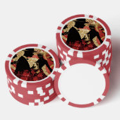 Abstracte Jazz Serenade Poker Chips (Opstapeling)