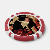 Abstracte Jazz Serenade Poker Chips (Enkel)
