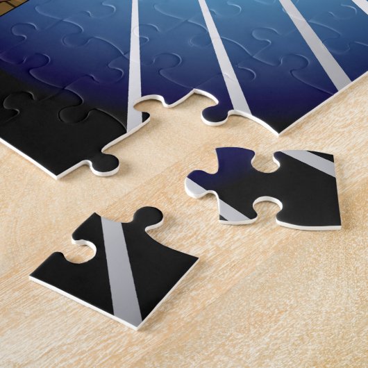 Abstracte Jezus Christus Legpuzzel (Zijkant)