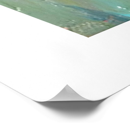 Abstracte jongen poster (Hoek)