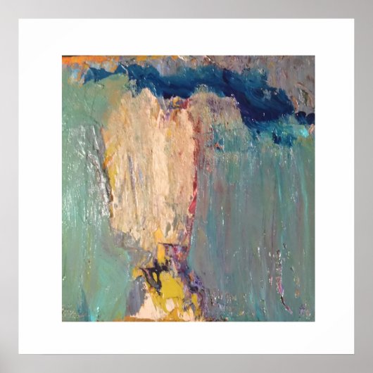 Abstracte jongen poster (Voorkant)