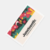 Abstracte Juneteenth Een viering van Freedom Desi Servet (Hoek)