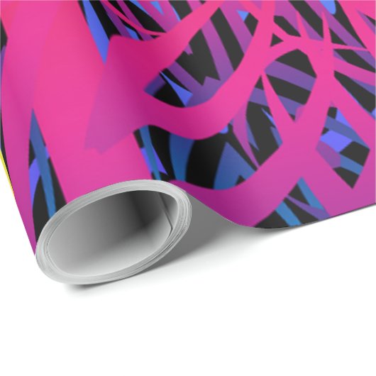 Abstracte Jungle Cadeaupapier (Rol Hoek)