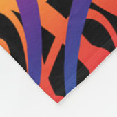 Abstracte Jungle Fleece Deken (Hoek)