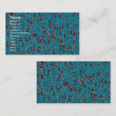 Abstracte juwelen visitekaartje (Voorkant / Achterkant)