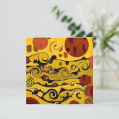 Abstracte kaart (Staand voorkant)