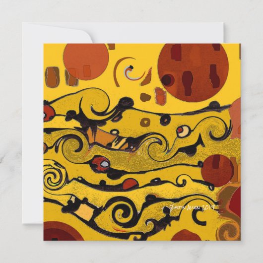 Abstracte kaart (Voorkant)