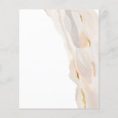 Abstracte kaart | Begroting (Achterkant)