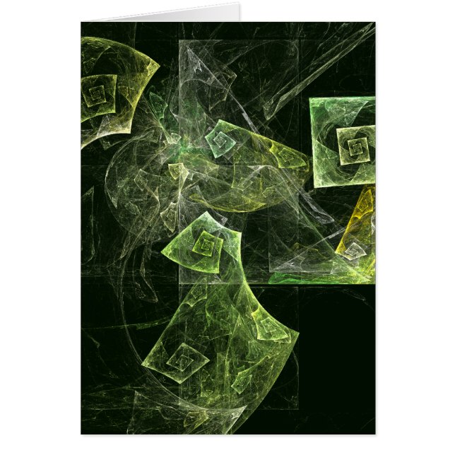 Abstracte kaart met Twisted Balance (Voorkant)