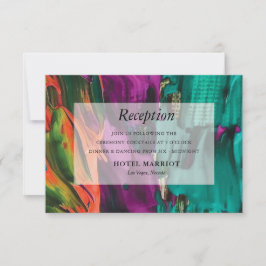 Abstracte Kaart voor acrylontvang