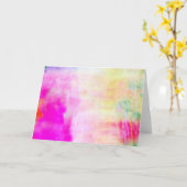 Abstracte Kaart voor blanco deklaag (Gele Bloem)