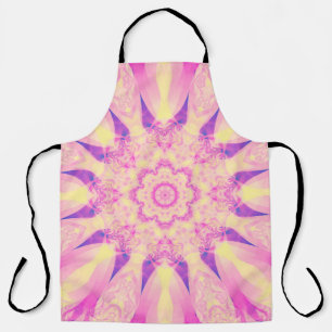 Abstracte kaleidoscoop pastelachtergrond. prachtig schort