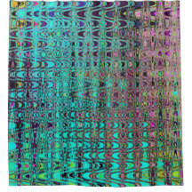 Abstracte Kaleidoscopische Aqua Retro Boemeranggol