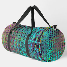 Abstracte Kaleidoscopische Aqua Retro Boomerang Wa Plunjezak