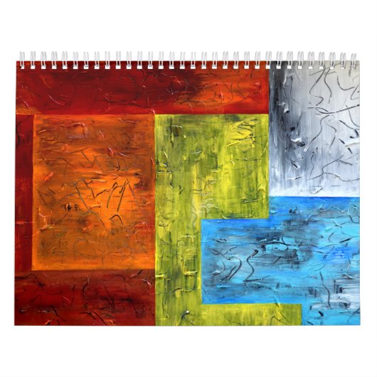 abstracte kalender 2017 (Hoes)