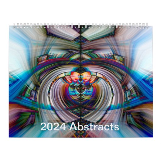 abstracte kalender 2024 (Hoes)