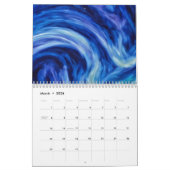 Abstracte kalender voor fotografische kunst (Mar 2026)