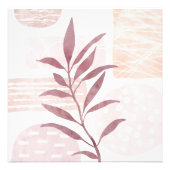 Abstracte Kalmerende Waterverf Vorm Foto Afdruk (Voorkant)