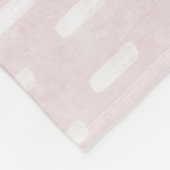 Abstracte kalmerende Waterverven Fleece Deken (Hoek)