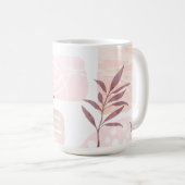 Abstracte kalmerende Waterverven Koffiemok (Voorkant rechts)