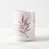 Abstracte kalmerende Waterverven Koffiemok (Center)