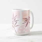 Abstracte kalmerende Waterverven Koffiemok (Voorkant rechts)