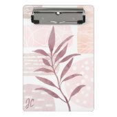 Abstracte kalmerende Waterverven Mini Klembord (Voorkant)