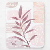 Abstracte kalmerende Waterverven Muismat (Voorkant)