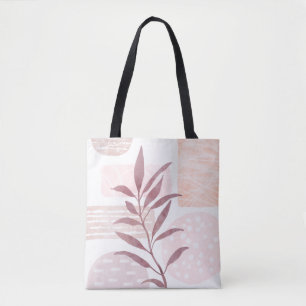 Abstracte kalmerende Waterverven Tote Bag