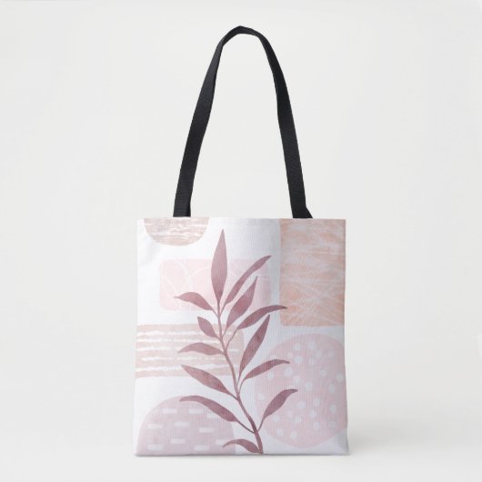 Abstracte kalmerende Waterverven Tote Bag (Voorkant)