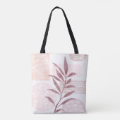Abstracte kalmerende Waterverven Tote Bag (Achterkant)