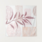 Abstracte kalmerende Waterverven Wandkleed (Voorkant (horizontaal))