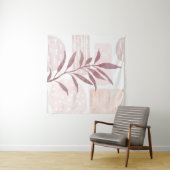 Abstracte kalmerende Waterverven Wandkleed (In Situ (horizontaal))