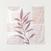 Abstracte kalmerende Waterverven Wandkleed (Voorkant)