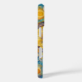 Abstracte Kanagawa golf Oni demon Van Gogh mix Case-Mate iPhone Case (Achterkant / Rechts)