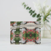 ABSTRACTE KARTSTROMEN BRIEFKAART (Staand voorkant)