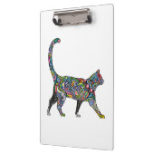 Abstracte kat klembord (Links)