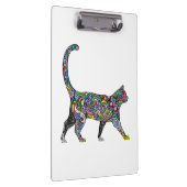 Abstracte kat klembord (Rechts)