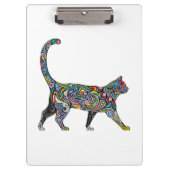 Abstracte kat klembord (Voorkant)