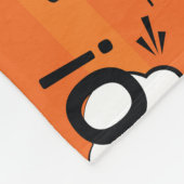 Abstracte kat, wolk, Halloween-patroon Fleece Deken (Hoek)