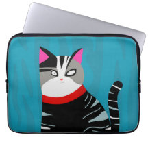 Abstracte Katten Laptophoes