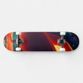 Abstracte katten persoonlijk skateboard (Horizontaal)