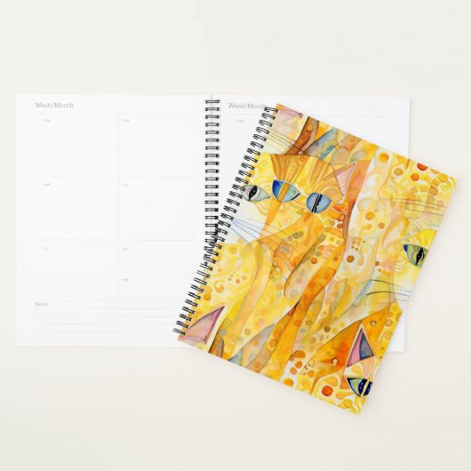 Abstracte katten planner (Display)