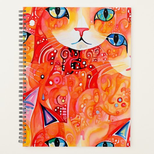 Abstracte katten planner (Voorkant)