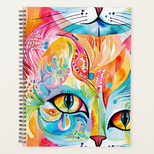 Abstracte katten planner (Voorkant)