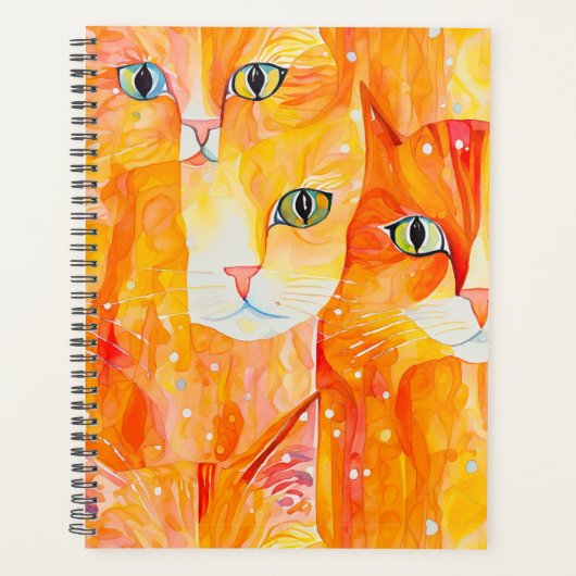 Abstracte katten planner (Voorkant)