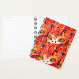 Abstracte katten planner