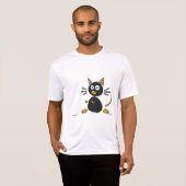 Abstracte katten Shirten T-shirt (Voorkant volledig)