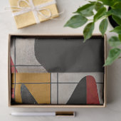 Abstracte kattenontkoppeling tissuepapier (Geschenk)